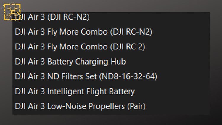 疑似大疆DJI Air 3海外价格曝光  搭配RC-N2遥控器售价1127欧元