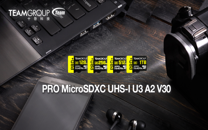 十铨科技推出TEAMGROUP PRO+ MicroSDXC UHS-I U3 A2 V30存储卡