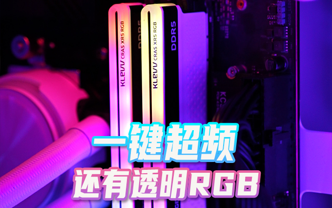 小白也能一键超频？RGB光效内存条谁不爱！