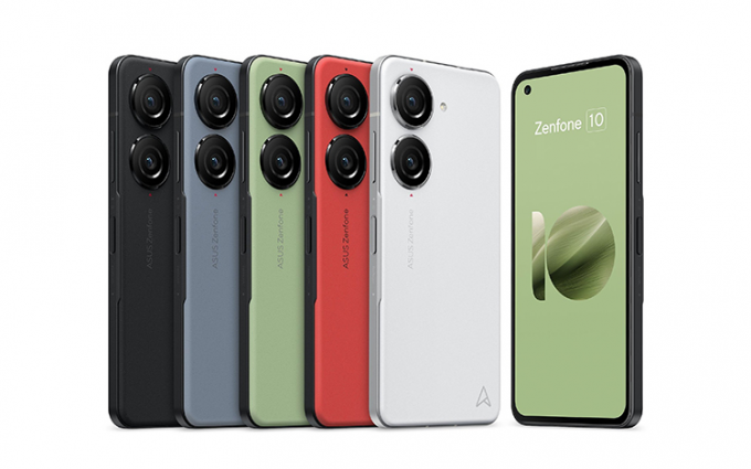 华硕Zenfone 10渲染图曝光 后置圆环双摄并提供5种配色