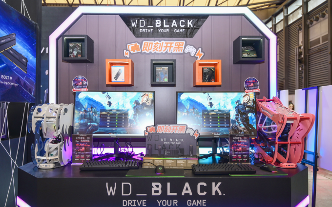 ChinaJoy 2023丨随心随地随时玩！西部数据WD_BLACK众多产品来加持