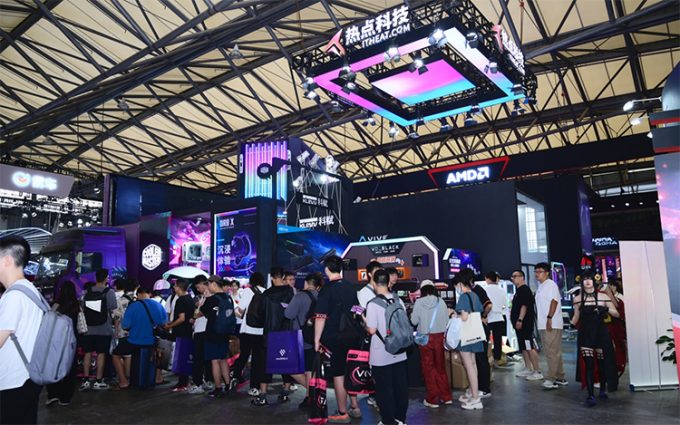 热点科技亮相ChinaJoy2023，携手三十多家科技品牌成功举办“热点畅玩节”