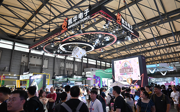 ChinaJoy 2023丨凯华CJ现场大秀“冰淇淋”，超多轴展示更带感