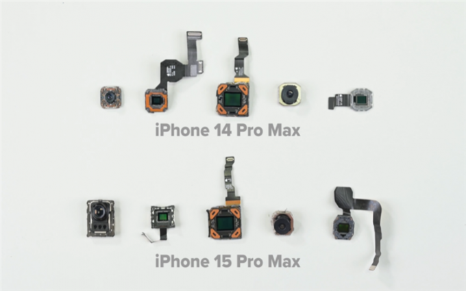 坐实挤牙膏？拆解显示iPhone 15 Pro Max相机仅长焦镜头升级
