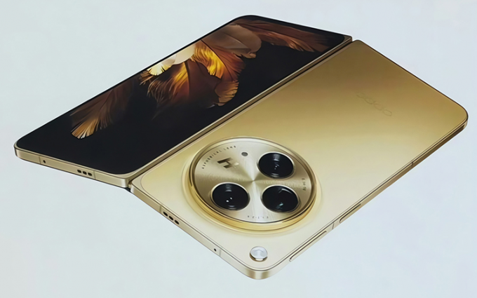 OPPO Find N3渲染图曝光：哈苏圆环3摄，闪光灯外移