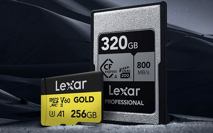 平替原厂 雷克沙Silver CFexpress Type A卡320GB只需380美元