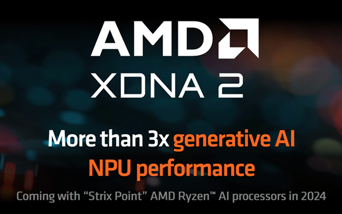 AMD发布锐龙8040处理器：首次加入独立NPU，大语言模型性能提升40%