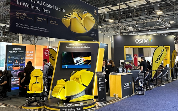 CES2024 | OSIM傲胜带来数款养身科技产品：让AI与养身完美融合