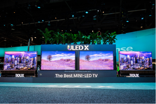 最强Mini LED电视！全球媒体聚焦海信电视UX，CES2024获16项大奖