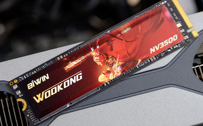 佰维推出NV3500 PCIe3.0固态硬盘 石墨烯散热贴致敬孙悟空