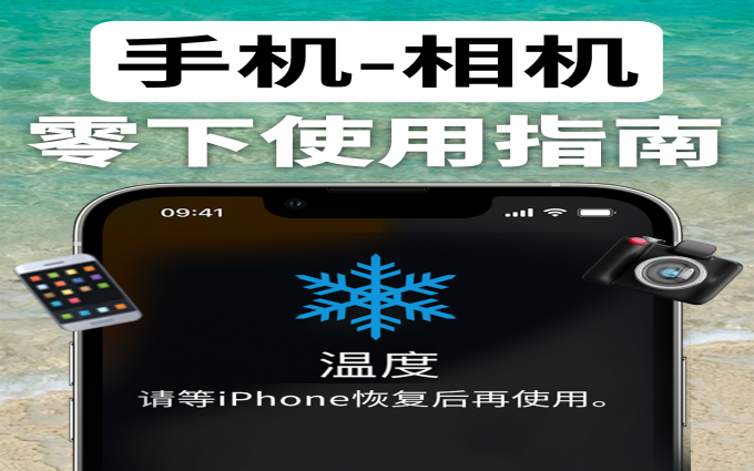 手机、相机“冬眠”了⁉️一招唤醒！