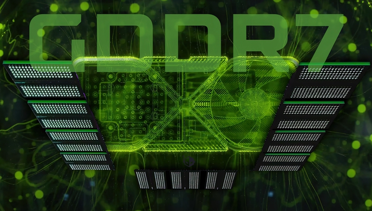 三星展示GDDR7显存：速度达32Gbps，大概率被RTX 50系使用