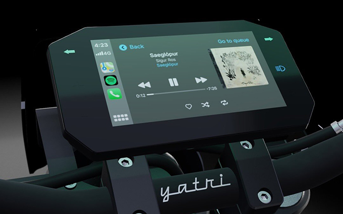 神奇操作！“全球首款”无线支持CarPlay、Android Auto的电摩托车公布
