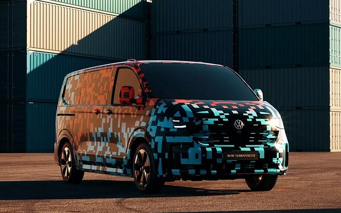 对标奔驰V class，售价29万起，大众Transporter T7预告图亮相
