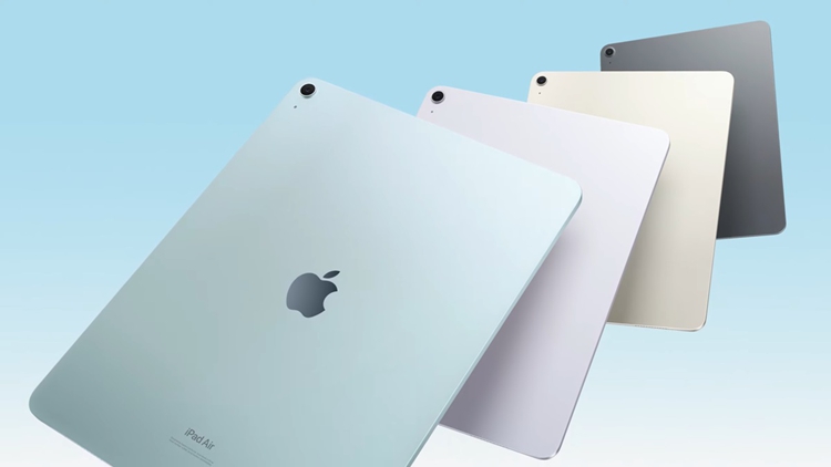 iPad Air将搭载M3处理器：8G内存支持Apple Intelligence