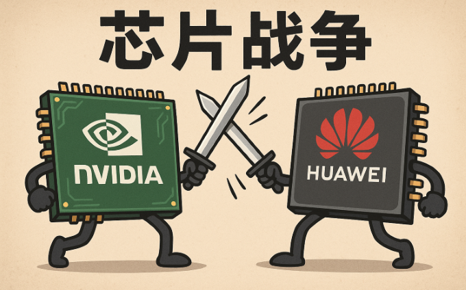外媒：英伟达别担心！华为AI芯片成本高，海外没优势