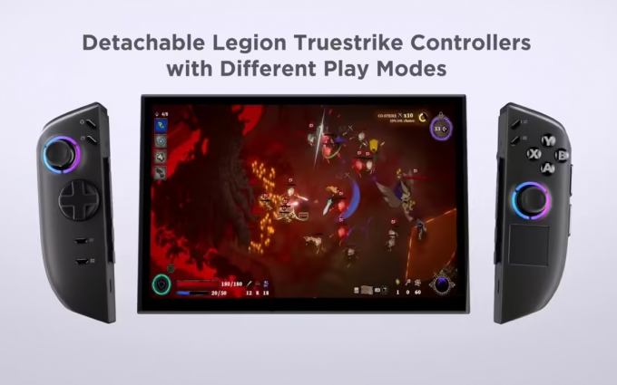 8.8英寸屏幕74Wh大电池！联想Legion Go 2掌机曝光