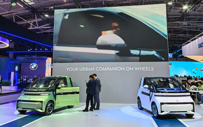 时速45km/h,合法“老头乐”?领途两款新车亮相慕尼黑