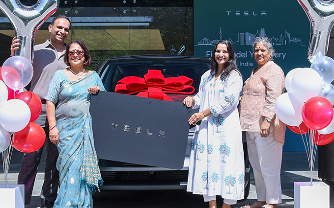 全都上海造,首批特斯拉印度交付,起售价将近50万