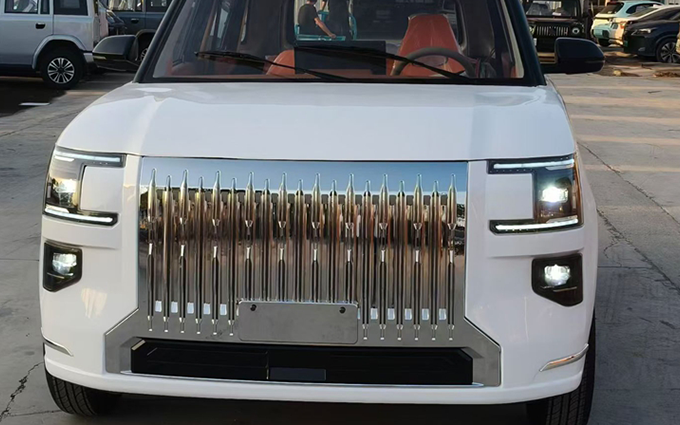 前脸一眼分不出真假，老年代步版“极氪9X”来了