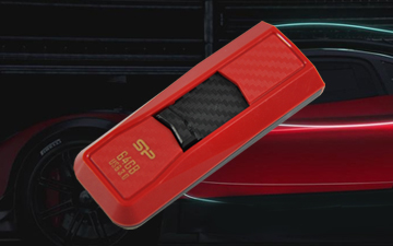 “超跑降临”  SP广颖高速U盘Blaze B50评测