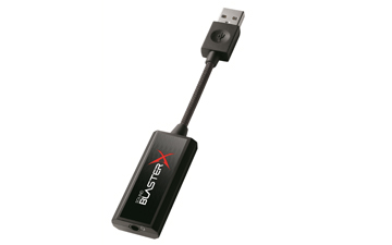 Sound BlasterX专业游戏系列最新产品－具备7.1高清环绕音效Sound BlasterX G1微型USB声卡