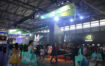 ChinaJoy2017英伟达展台大放异彩