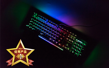 金士顿HyperX火星RGB机械键盘荣获2017五星奖优秀产品奖