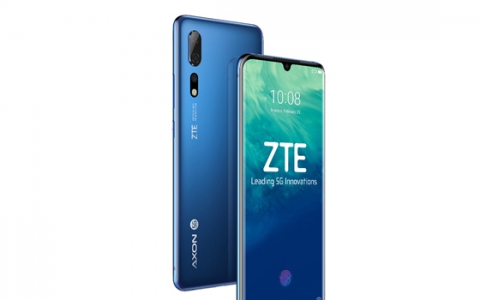2019MWC中兴首款5G手机天机Axon 10 Pro发布 搭载高通骁龙855