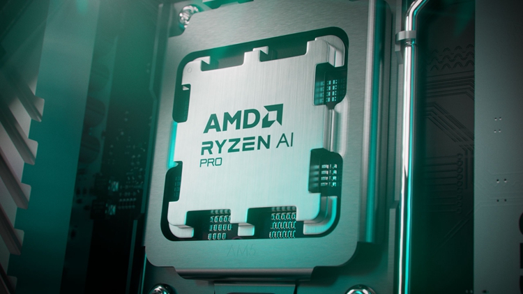  AMD发布锐龙PRO系列处理器：搭载独立NPU，让AI为商业所用