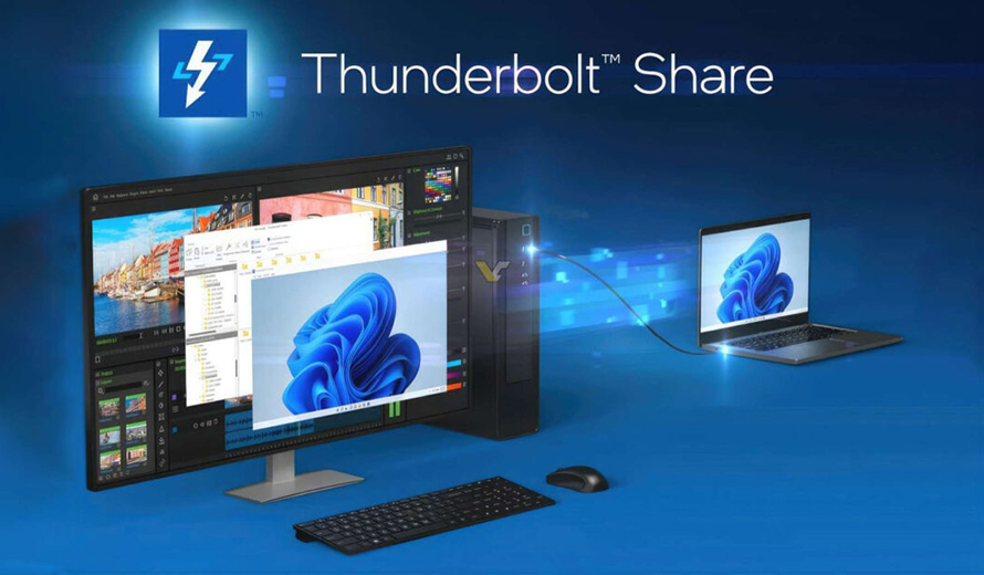 Intel将发布Thunderbolt Share软件，实现PC间高速传输数据、共享画面和外设