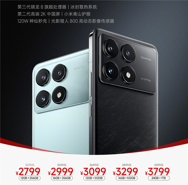 混战开始！Redmi K70 Pro最高降价600元阻击一加、iQOO与真我