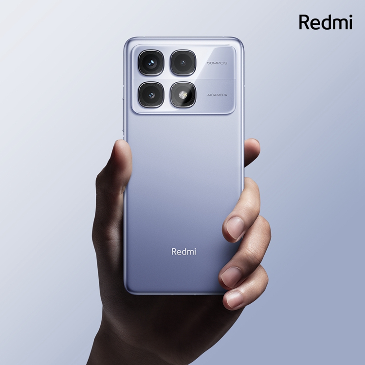  Redmi官宣K70至尊版外观：全新&ldquo;冰璃&rdquo;配色，5000万AI摄像头加持