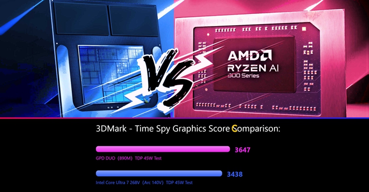  下一代还是我强：AMD Radeon 890M跑分比英特尔更高