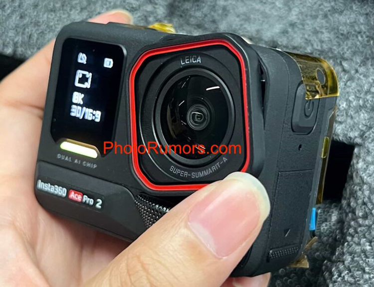  Insta360 Ace Pro 2谍照曝光：徕卡影像和双芯片AI加持，支持8K拍摄