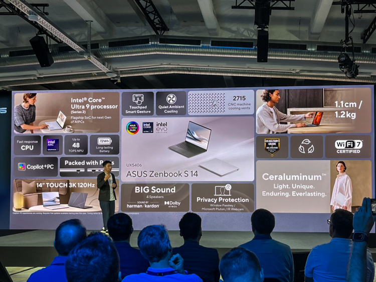  华硕推出海量PC新品：搭载英特尔酷睿Ultra 200V处理器