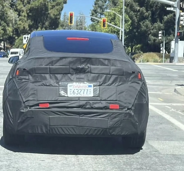  续航超800km，采用贯穿式尾灯！特斯拉新款Model Y高清谍照曝光