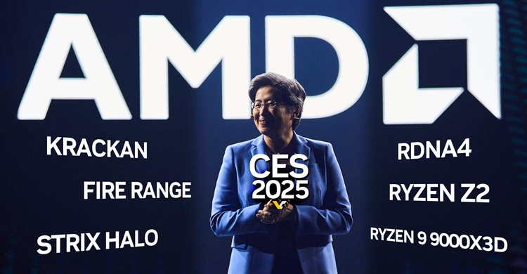  AMD计划CES 2025发布海量产品：CPU与GPU全军出击