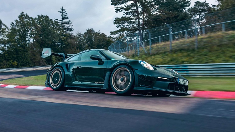 提供1000kg下压力！&ldquo;蛙王&rdquo;保时捷911 GT3 RS Manthey官图发布