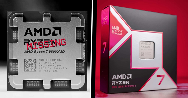  AMD承诺即将大规模铺货锐龙7 9800X3D处理器：玩家随时可以买到