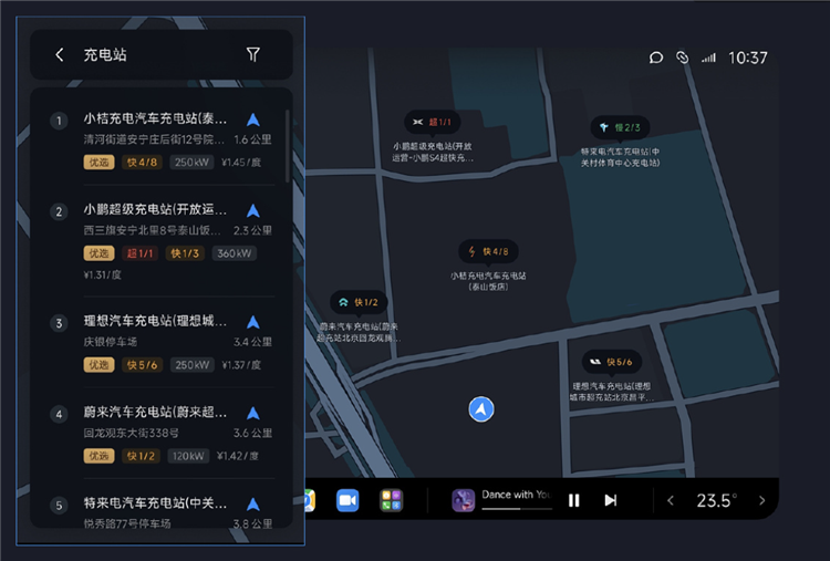 还是雷军人脉广，小米与蔚小理达成合作，充电地图新增3万充电桩