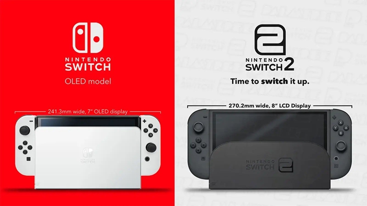任天堂Switch 2将于本周发布：仅公布外观，不会官宣护航游戏