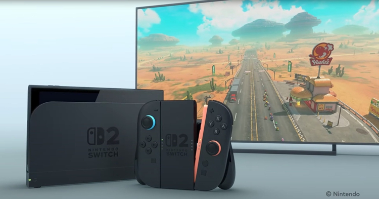  任天堂官宣Switch 2游戏主机：今年发售，可兼容初代卡带
