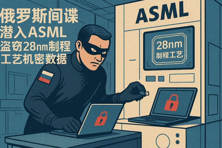  只为窃取28nm机密数据？俄罗斯间谍潜入ASML等半导体大厂遭逮捕