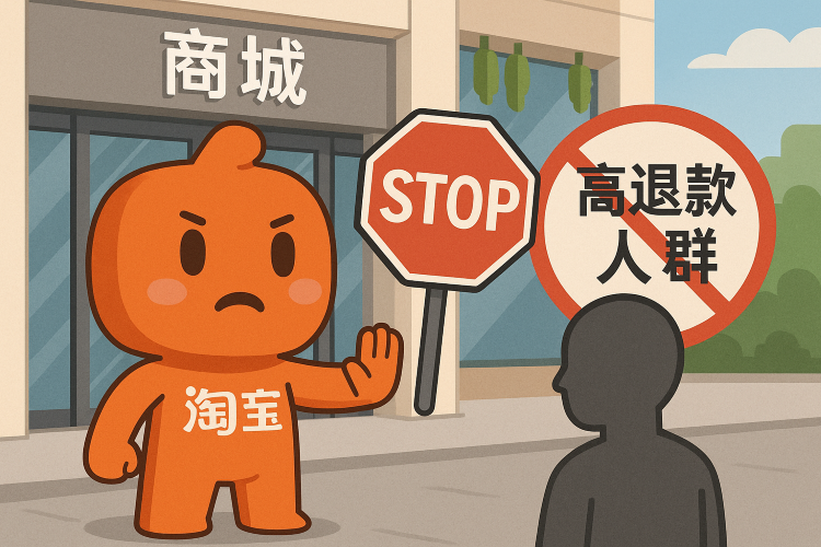 摸摸党的末日！淘宝测试屏蔽&ldquo;高退款人群&rdquo;功能，对部分商家开放
