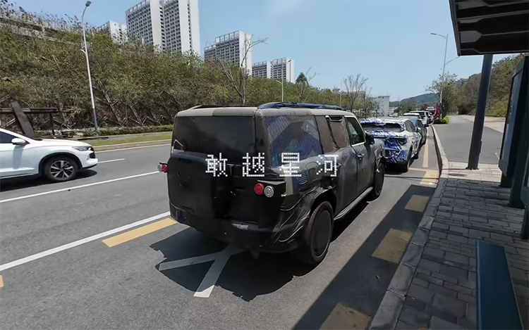  疑似方程豹钛7谍照曝光，硬派造型，尺寸接近豹5