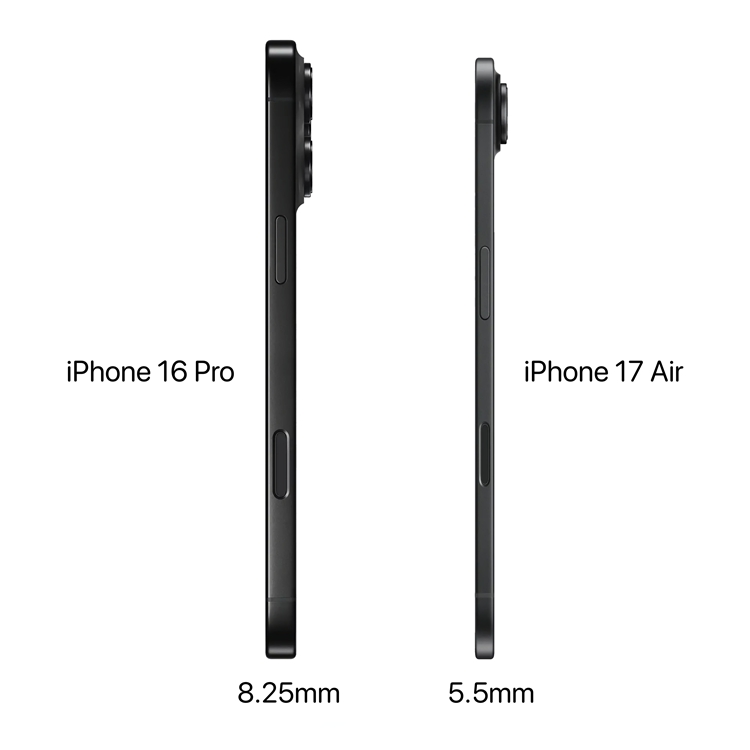 iPhone 17 Air首发确认无国行：谁让它只支持eSIM卡