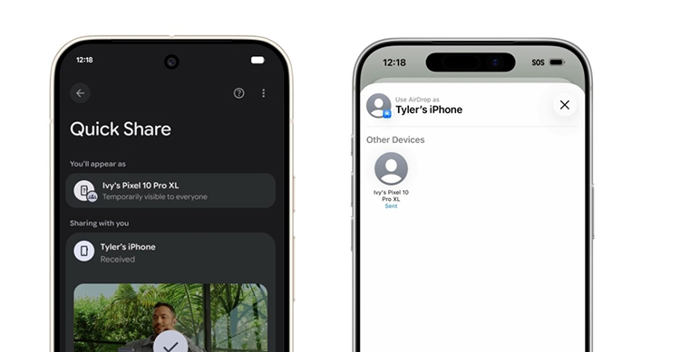 谷歌确认：与iPhone隔空投送功能将扩展至全安卓手机