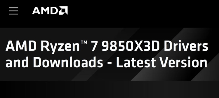 AMD证实锐龙7 9850X3D即将到来：频率大提升，游戏更出色