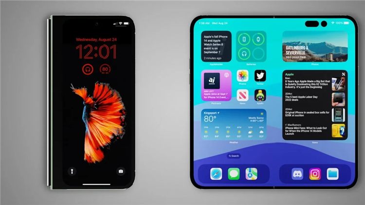 苹果折叠iPhone发布，三星成最大受益者？折叠屏市场或稳居第一